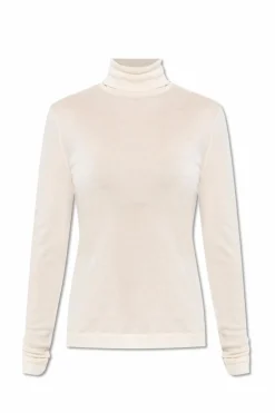 Hanro cream Silk Turtleneck