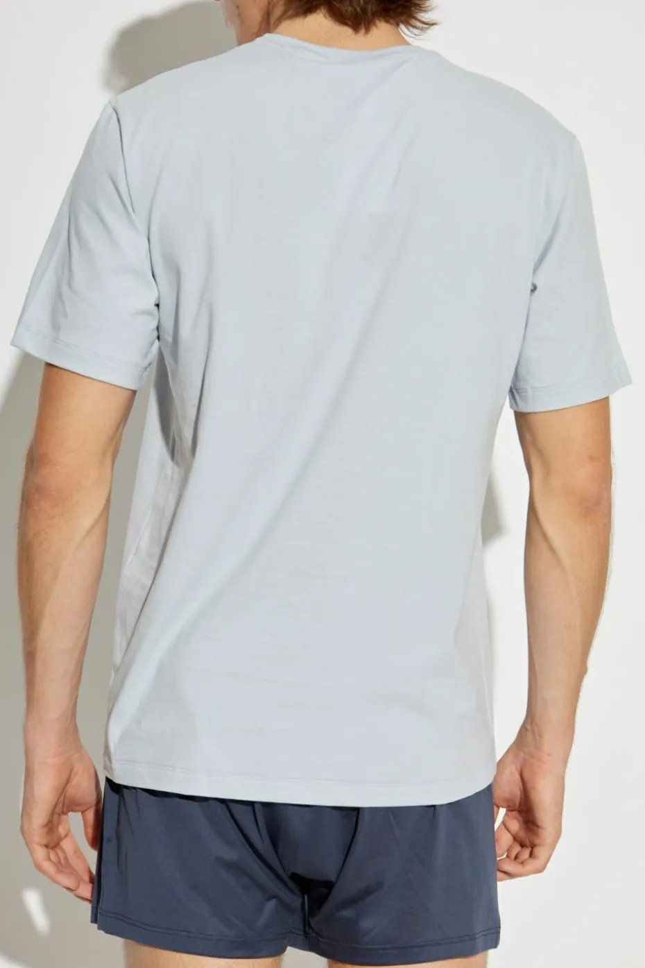 Hanro light blue Crew neck T-shirt