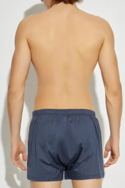 Hanro NAVY BLUE Cotton boxers