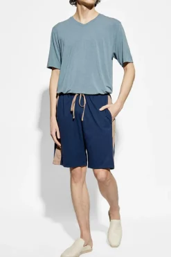 Hanro NAVY BLUE Shorts from the Night & Day collection