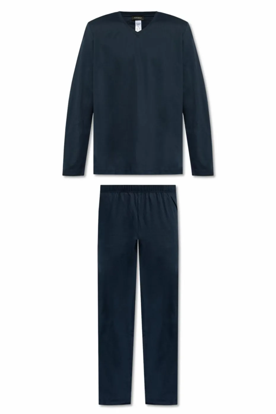 Hanro NAVY BLUE Two-piece pajamas