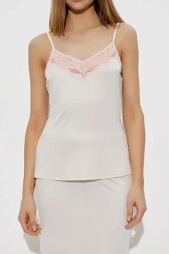 Hanro PINK Lingerie top from the Gale collection