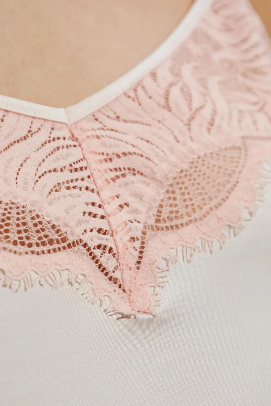 Hanro PINK Lingerie top from the Gale collection
