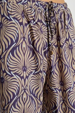 Hanro PURPLE Patterned trousers