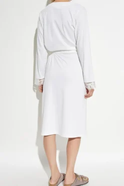 Hanro WHITE Bathrobe from the