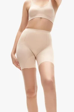 Heist Studios beige 'Sculpt' shorts