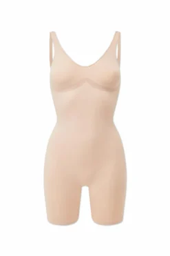 Heist Studios beige Seamless bodysuit "Contour Body"