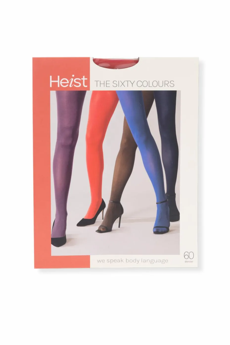 Heist Studios RED Tights `The Sixty Opaque`