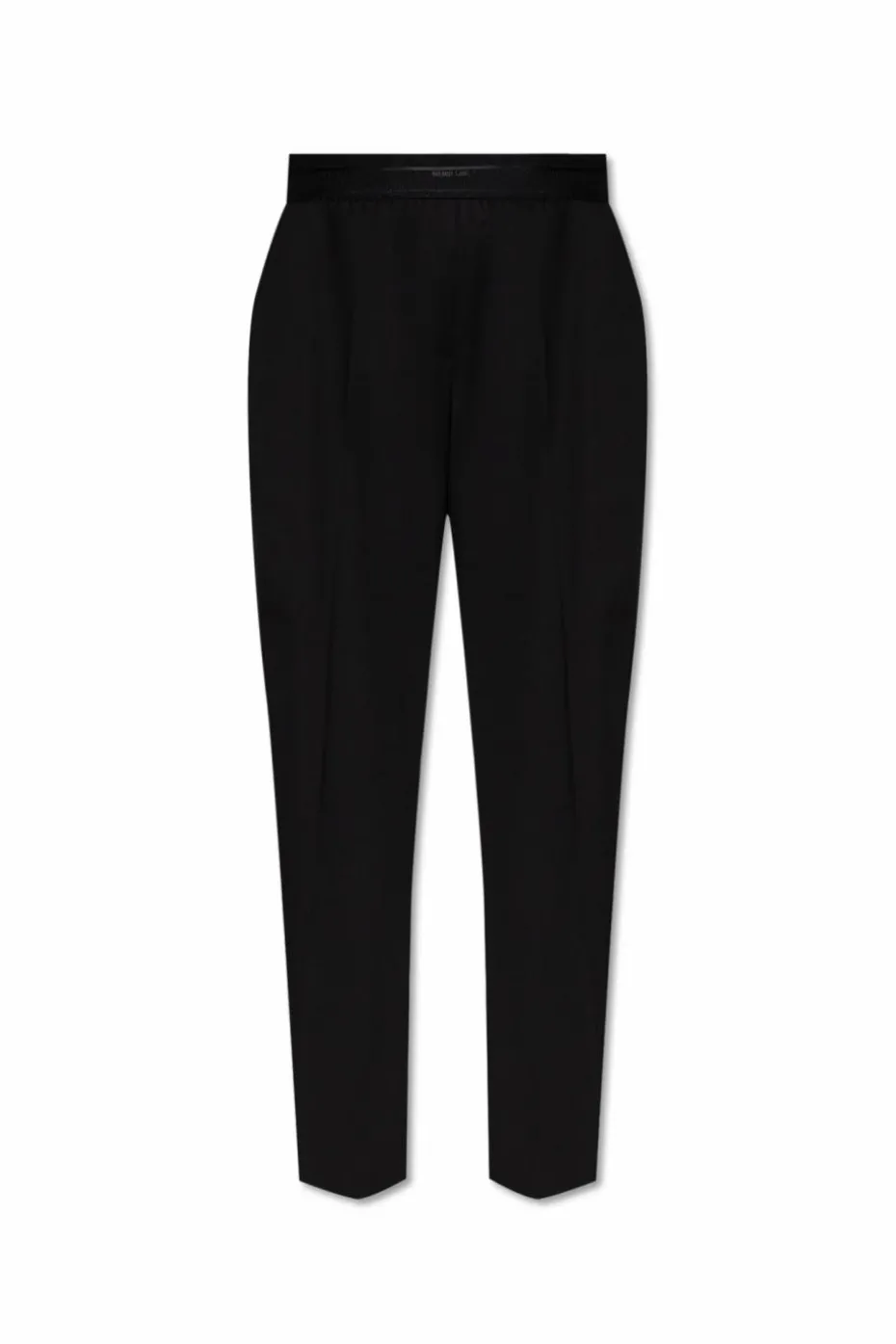 Helmut Lang BLACK Pants with elastic waistband