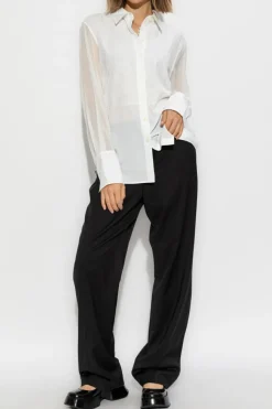 Helmut Lang BLACK Pants with elastic waistband