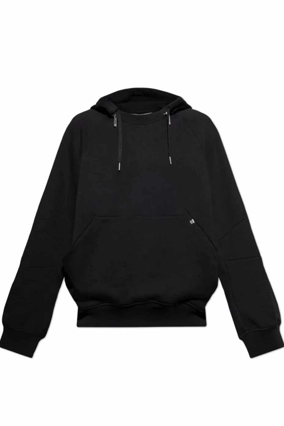 Helmut Lang BLACK Sweatshirt with detachable hood