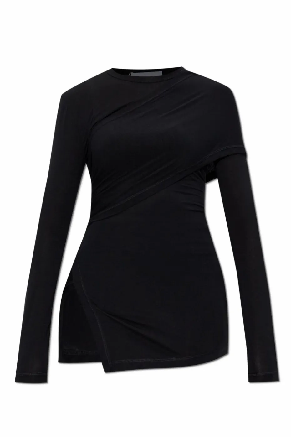 Helmut Lang BLACK Top with a slit