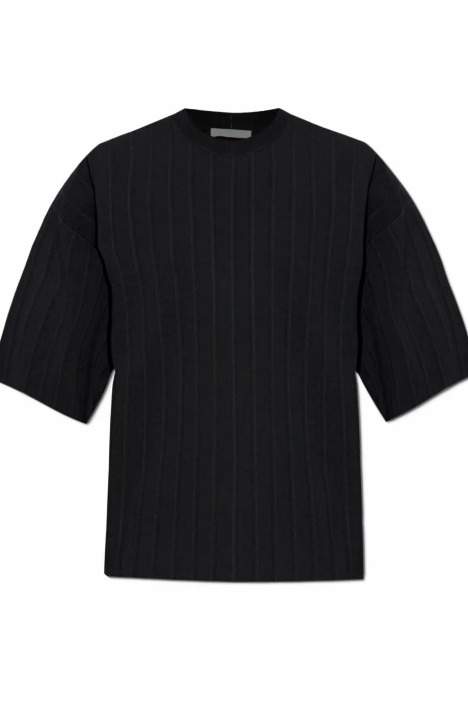 Helmut Lang BLACK T-shirt with logo