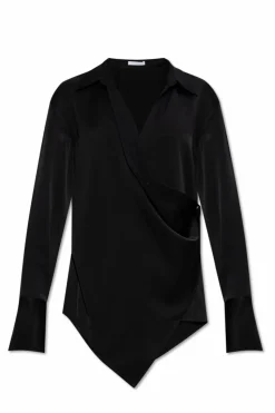 Helmut Lang BLACK Wrap shirt