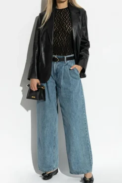 Helmut Lang BLUE Jeans with logo