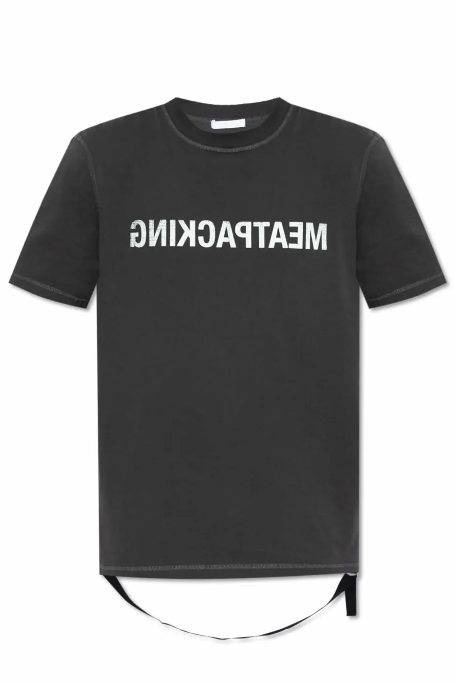 Helmut Lang GREY T-shirt with print