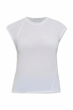 Helmut Lang WHITE T-shirt with raw edges