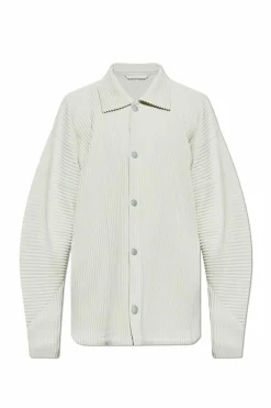 Homme Plissé Issey Miyake GREEN Pleated jacket