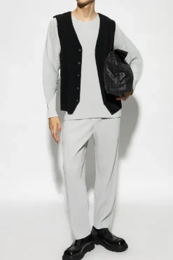 Homme Plissé Issey Miyake BLACK Pleated Vest