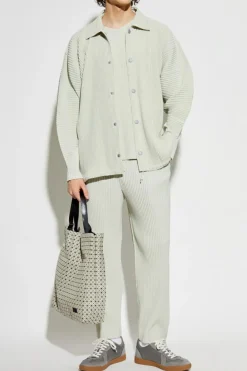 Homme Plissé Issey Miyake GREEN Pleated pants