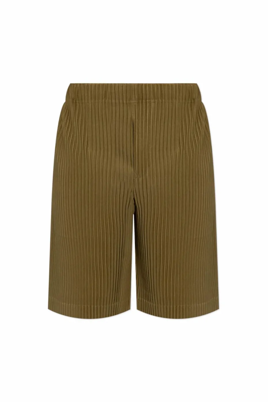 Homme Plissé Issey Miyake GREEN Pleated shorts