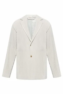 Homme Plissé Issey Miyake GREY Pleated Blazer