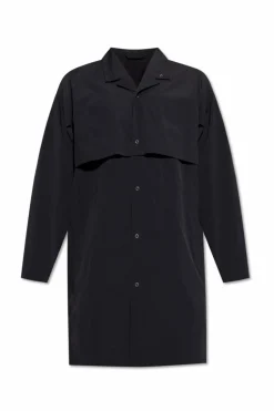 Homme Plissé Issey Miyake BLACK Long shirt