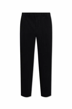 Homme Plissé Issey Miyake BLACK Pleated pants
