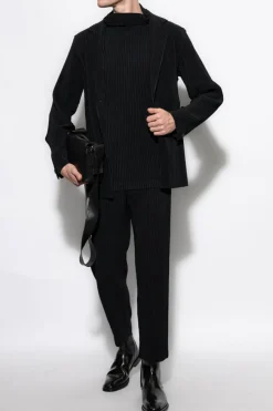 Homme Plissé Issey Miyake BLACK Pleated pants