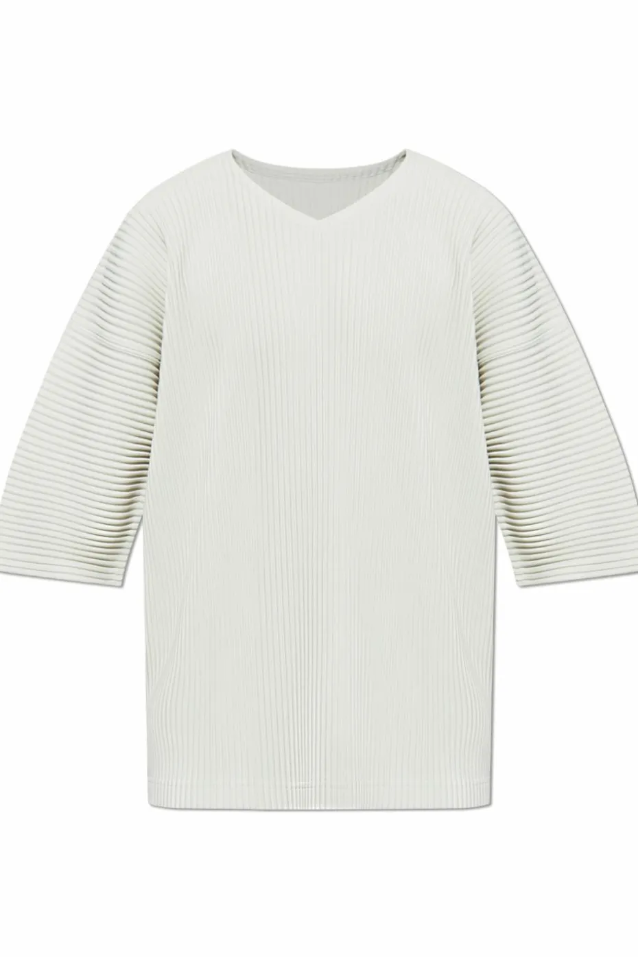 Homme Plissé Issey Miyake GREEN Pleated T-shirt