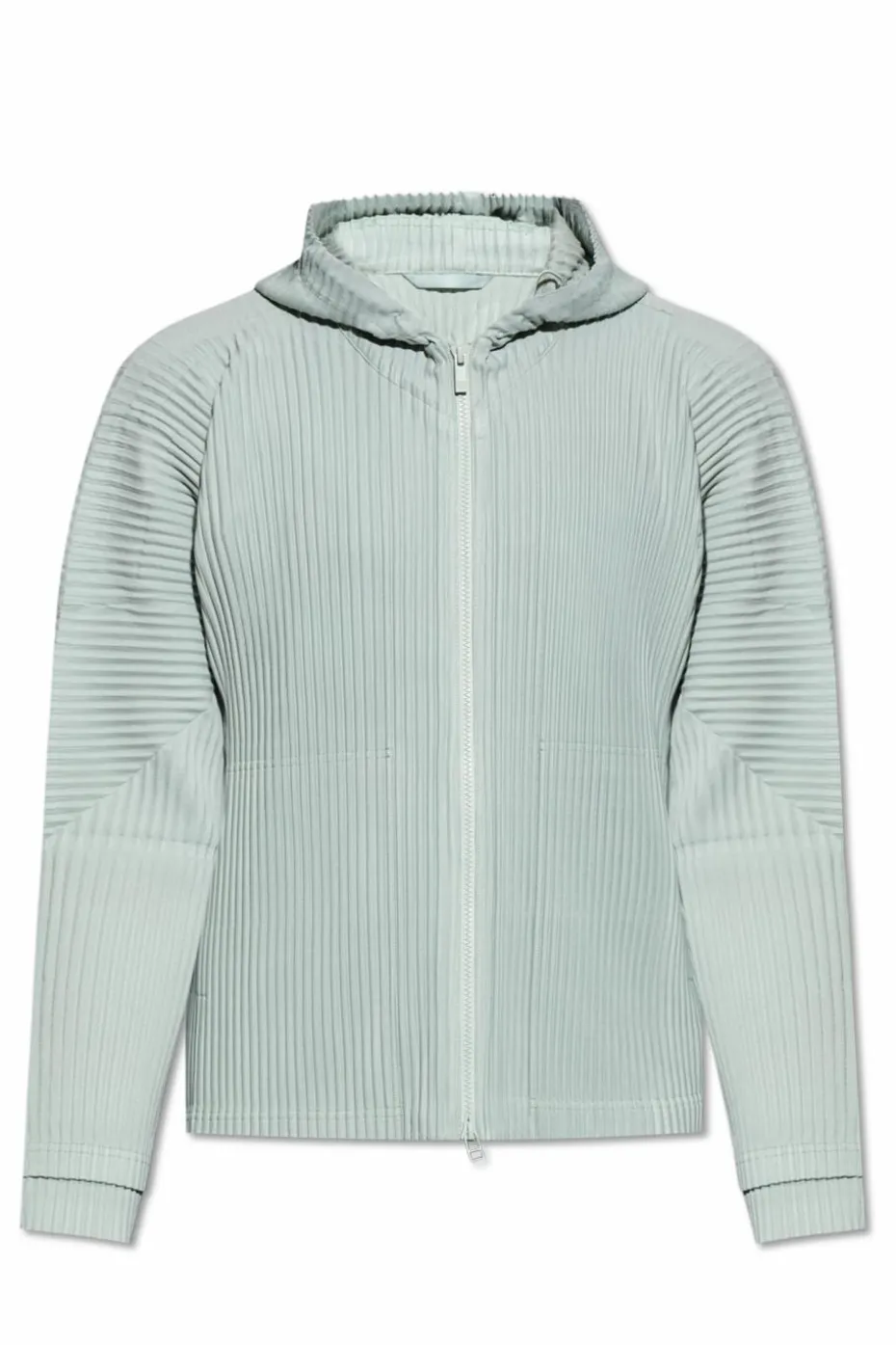 Homme Plissé Issey Miyake GREEN Pleated sweatshirt