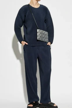 Homme Plissé Issey Miyake NAVY BLUE Pleated pants