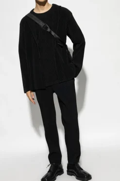 Homme Plissé Issey Miyake BLACK Pleated Pants
