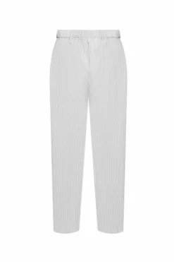 Homme Plissé Issey Miyake GREY Pleated pants