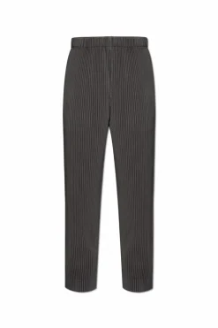 Homme Plissé Issey Miyake GREEN Pleated pants
