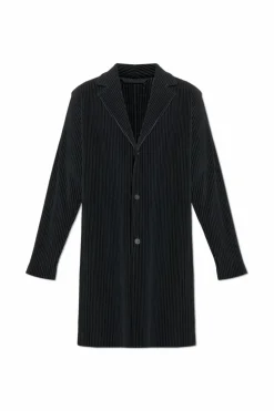 Homme PlissƩ Issey Miyake BLACK Pleated coat