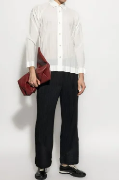 Homme Plissé Issey Miyake WHITE Pleated shirt
