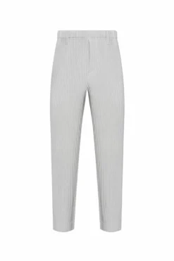 Homme Plissé Issey Miyake GREY Pleated pants