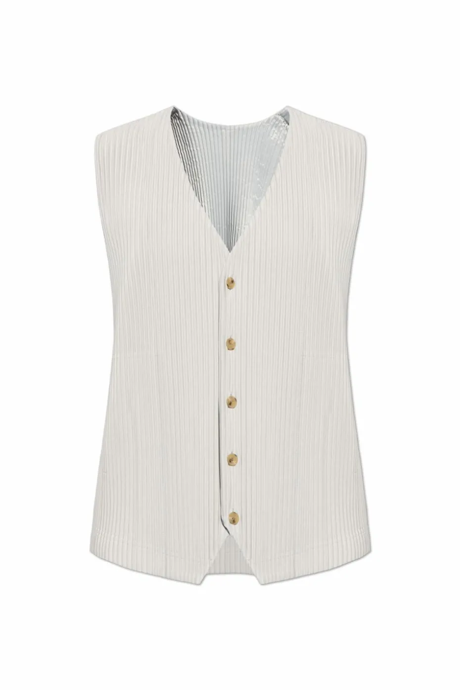 Homme Plissé Issey Miyake GREY Pleated Vest