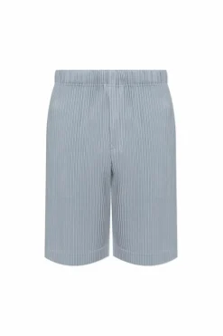 Homme PlissƩ Issey Miyake light blue Pleated shorts