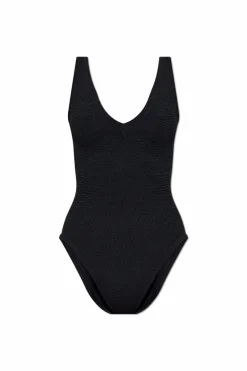 Hunza G BLACK One-piece swimsuit 'Sadie'
