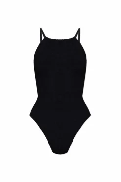 Hunza G BLACK Portia one-piece swimsuit