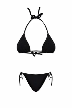 Hunza G BLACK Two-piece 'Gina' swimsuit