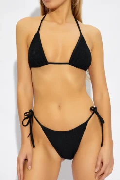 Hunza G BLACK Two-piece 'Gina' swimsuit
