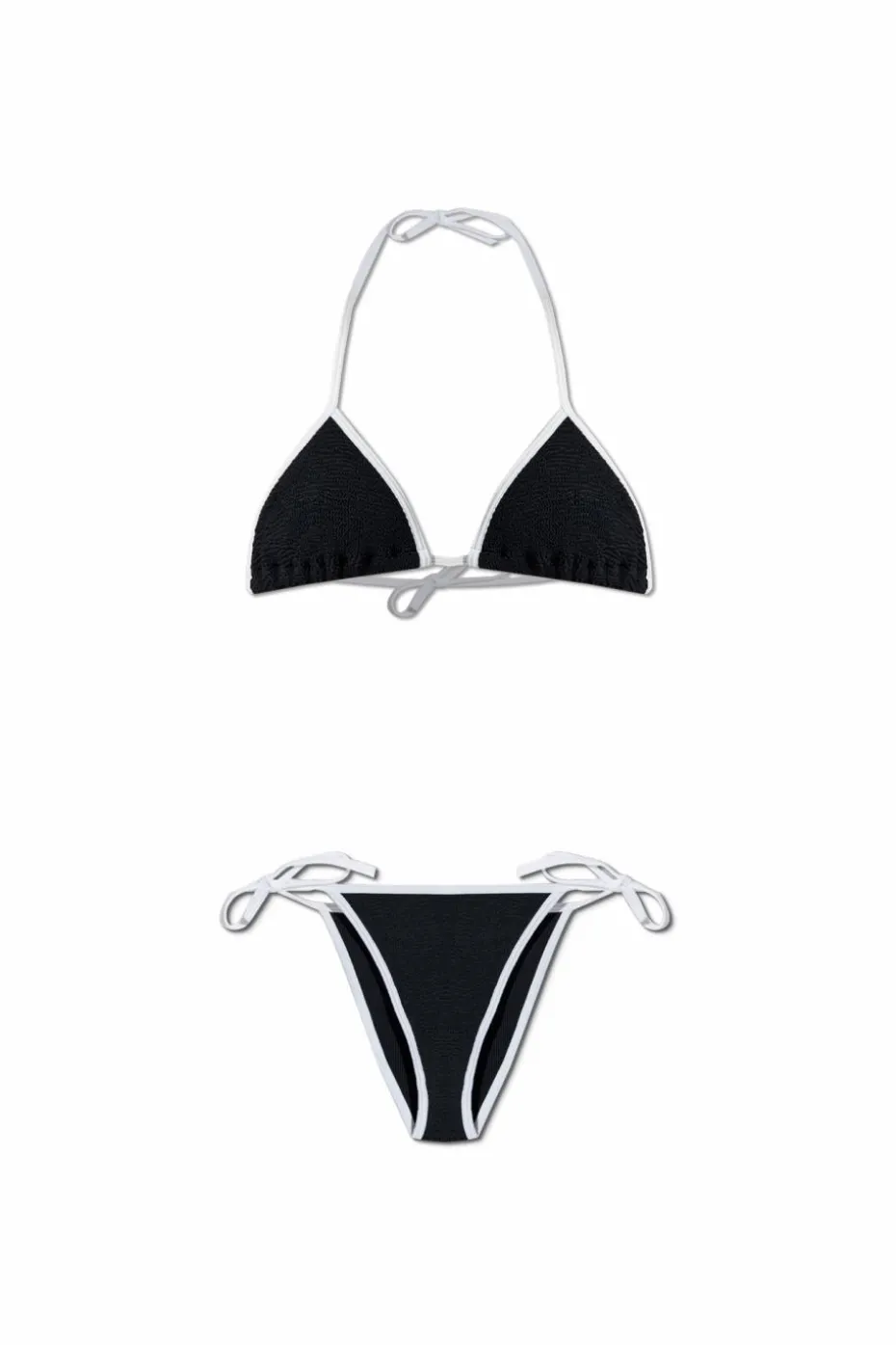 Hunza G BLACK Two-piece swimsuit Gina