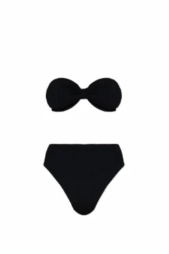 Hunza G BLACK Two-piece swimsuit "Ruby"