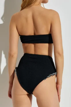 Hunza G BLACK Two-piece swimsuit