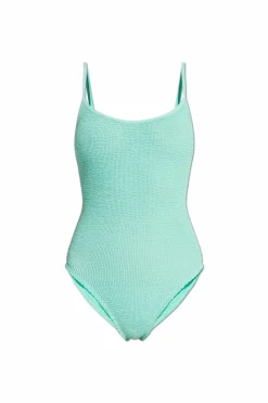 Hunza G GREEN One-piece swimsuit "Pamela"