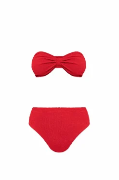 Hunza G RED Two-piece swimsuit "Ruby"