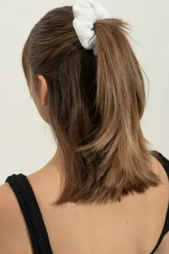 Hunza G WHITE Hair elastic